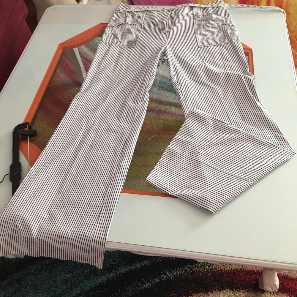 Tory Burch Nautical Style Pants size 14